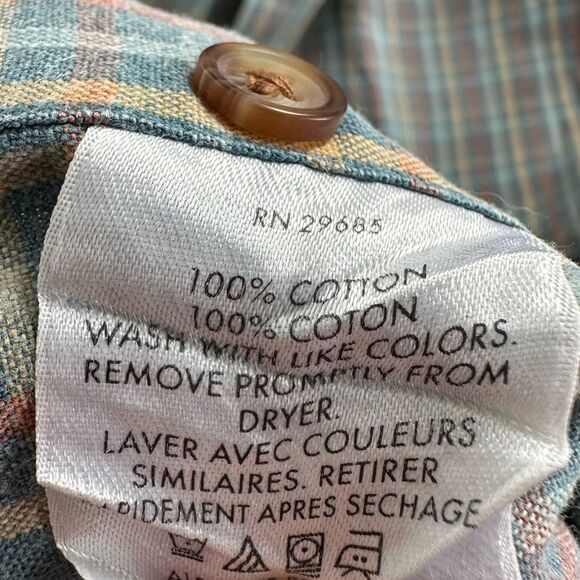 Vintage Pendleton Shirt Button Down Short Sleeve Cotton Top Mens XL - Picture 12 of 14